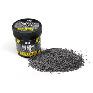 Fine Gray Gravel 1-3 mm AK Interactive 8308
