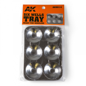 AK Interactive 9014 Six Wells Tray