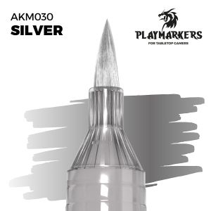 AK Interactive AKM030 Silver Playmarker 