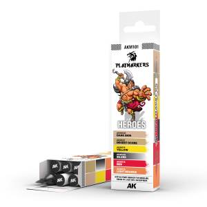 AK Interactive AKM101 Heroes Playmarkers Set 