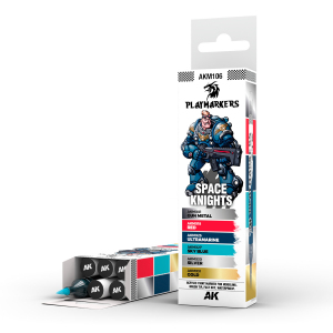 AK Interactive AKM106 Space Knight Playmarkers Set 