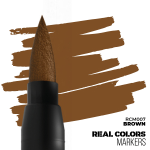 AK Interactive RCM007 Brown Marker Real Color