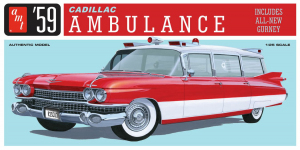 AMT 1395 Cadillac Ambulance 1959 1/25