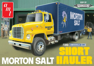 AMT 1424 Ford Louisville Line Truck Morton Salt Short Hauler 1/25