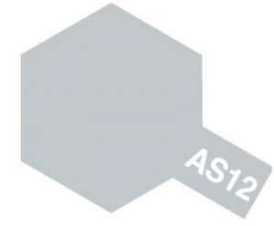 Tamiya Color Spray for Aircraft - AS-12 Bare-Metal Silver 86512