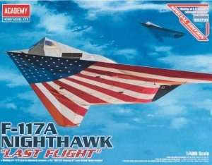 F-117A Nighthawk Last Flight in scale 1-48