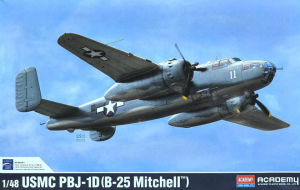 Academy 12334 USMC PBJ-1D (B-25 Mitchell) 1/48