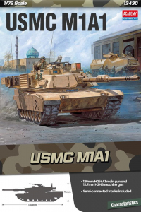 Academy 13430 USMC M1A1 Abrams (polska kalkomania) 1/72
