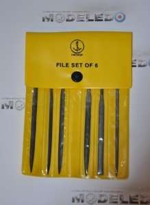 Adammed MA287 Zestaw pilników stalowych - 6 szt