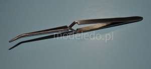 Adammed PAZS Pęseta samozaciskowa wygięta