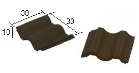 Aedes Ars 2121 Dachowka czarna 1:10 25 szt. 