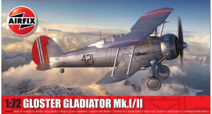 Airfix 02052B Gloster Gladiator Mk.I/II 1/72