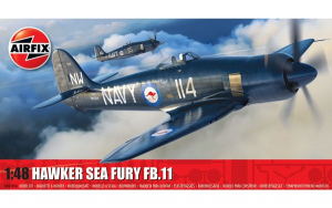 Airfix 06105A Samolot Hawker Sea Fury FB.II model 1/48 