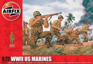 WWII US Marines in scale 1-72 - Airfix A01716