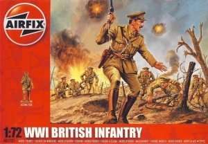 WWI British Infantry in scale 1-72 - Airfix A01727