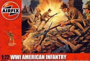 WWI American Infantry in scale 1-72 - Airfix A01729