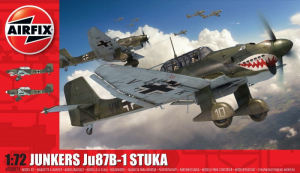 Junkers Ju87B-1 Stuka model Airfix A03087A in 1-72