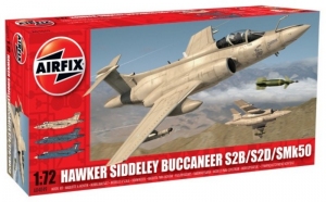 Hawker Siddeley Buccaneer S2B/S2D/SMk50 model Airfix A04049