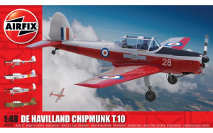 De Havilland Chipmunk T.10 model Airfix A04105 in 1-48 