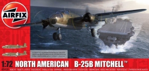 North American B-25B Mitchell model Airfix A06020 in 1-72 