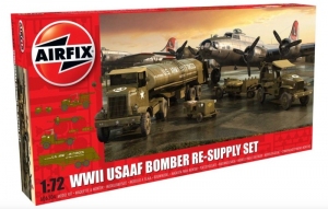 WWII USAAF 8th Bomber Resupply Set model Airfix A06304
