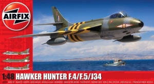 Hawker Hunter F.4 - F.5 - J34 model Airfix A09189