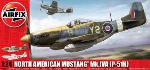 North American Mustang P-51K in scale 1-24