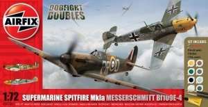 Gift Set Dogfight Doubles - Spitfire Mk.Ia and Messerschmitt Bf109E-4