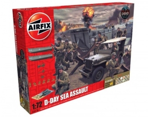 D-Day Sea Assault Gift Set Airfix A50156A in 1-72