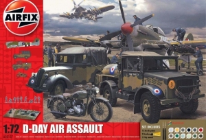 D-Day Air Assault Gift Set Airfix A50157A in 1-72