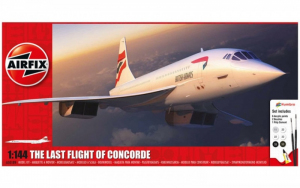 The last flight of Concorde Gift Set Airfix A50189 in 1-144