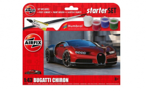 Starter Ser Bugatti Chiron model Airfix 55005 in 1-43