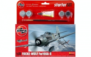 Starter Set Focke-Wulf Fw190A-8 Airfix A55110 in 1-72