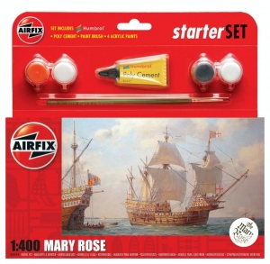 Mary Rose model set Airfix A55114 in 1-400