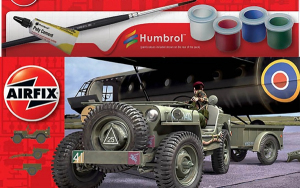 Starter Set Willys MB Jeep Airfix A55117A in 1-72