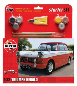 Triumph Herald model starter set Airfix A55201 in 1-32
