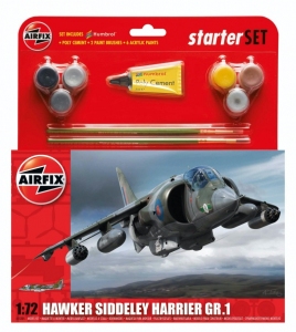 Starter Set Hawker Siddeley Harrier Gr.1 Airfix A55205 in 1-72