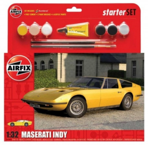 Starter Set Maserati Indy model Airfix A55309 in 1-32