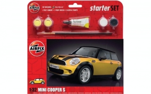 Airfix A55310 Zestaw z farbami Mini Cooper S 1/32 