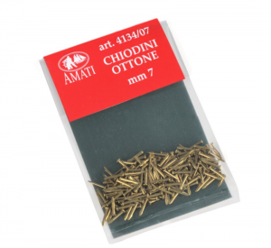 Brass nails 7mm Amati 4134/07