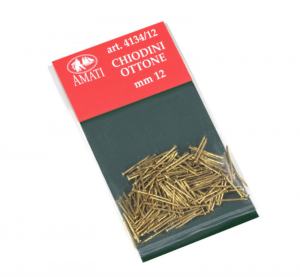Brass nails 12mm Amati 4134/12