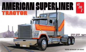 American Superliner Semi Tractor AMT 1235 model skala 1-24