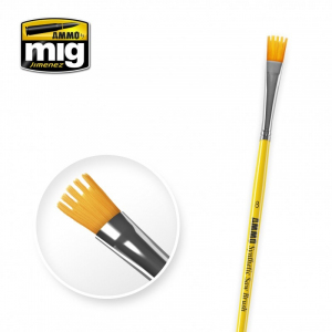 Ammo Mig 8585 Specjalistyczny syntetyczny pędzel do weatheringu nr 8