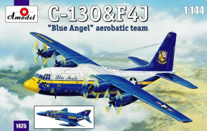 Amodel 1425 C-130&F4J BLUE ANGEL 