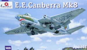 Amodel 1429 Samolot E.E. Canberra Mk8 model 1-144