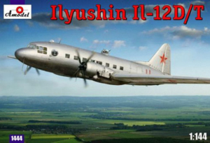 Ilyushin Il-12D/T Amodel 1444 in 1-144