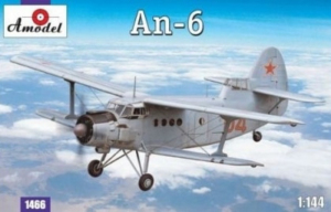 Antonov An-6 Amodel 1466 in 1-144