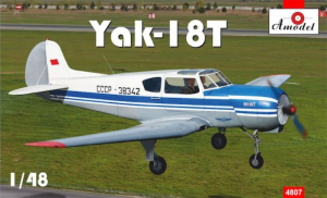 Yakovlev Yak-18T Amodel 4807 in 1-48