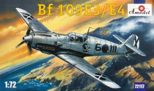 Messerschmitt Bf 109E3/E4 model Amodel 72117 in 1-72 