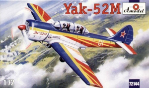 Yakovlev Yak-52M Amodel 72144 in 1-72 